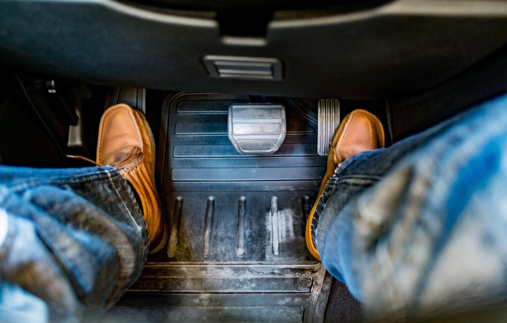 car brake pedal