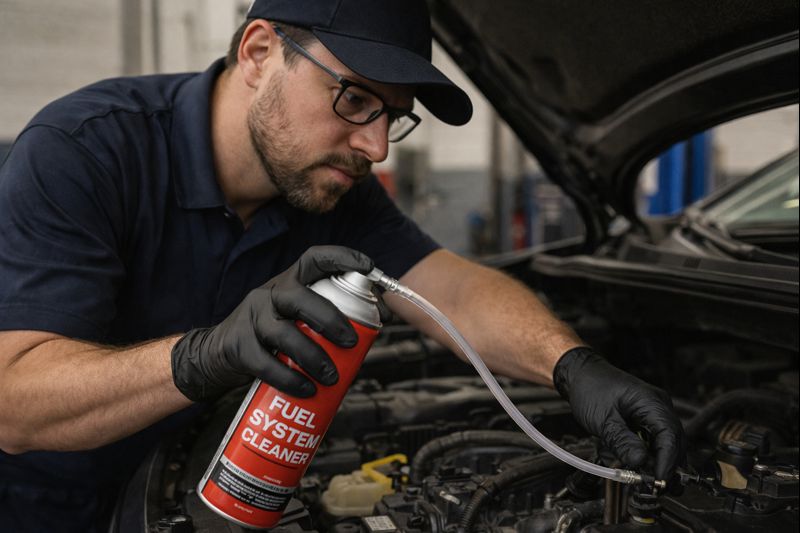 technician fuel system cleaning West Palm Beach Mobil 1 Lube Express